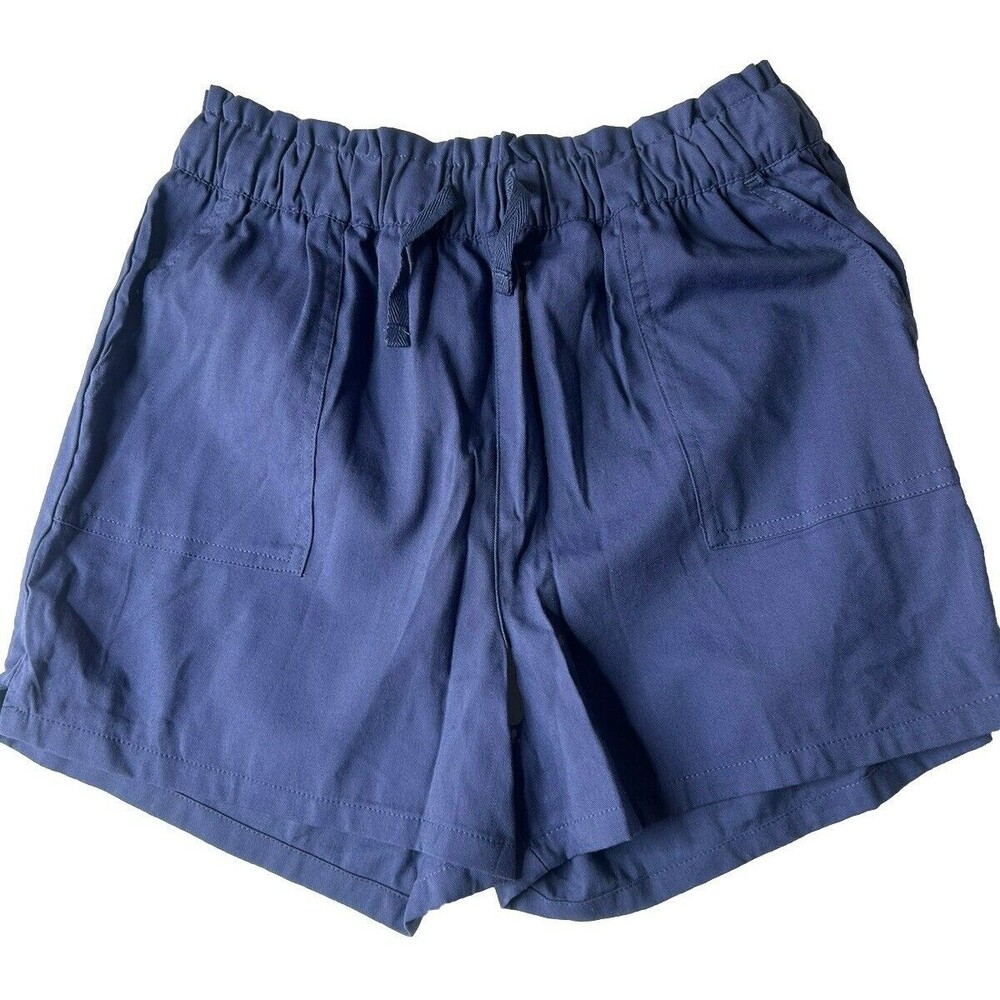 Rumi Ryder Teen 16 Pull On Shorts Blue Elastic Casual Summer Play Basic